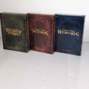Lord of the Rings - Extended Edition DVD set.